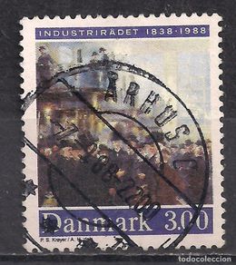 Timbres: DINAMARCA 1988 - USADO